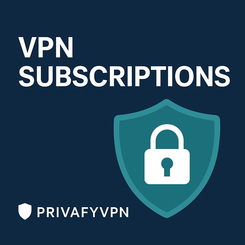 1 Month VPN Plan - Unlimited Bandwidth - 5 connections